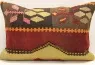 D290 Vintage Turkish Kilim Pillow Cover