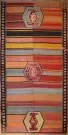 R4160 Vintage Turkish Kilim Rug