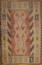 R5058 Vintage Turkish Kilim Rug