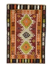 R7532 Vintage Turkish Kilim Rug
