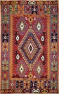 R8141 Vintage Turkish Kilim Rug