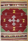 R8185 Vintage Turkish Kilim Rug