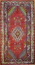 R8508 Vintage Turkish Kilim Rug