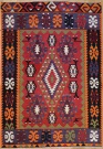 R8513 Vintage Turkish Kilim Rug