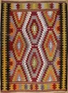 R8723 Vintage Turkish Kilim Rug