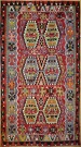 R8725 Vintage Turkish Kilim Rug