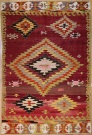 R8740 Vintage Turkish Kilim Rug