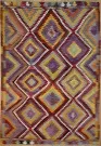 R8758 Vintage Turkish Kilim Rug