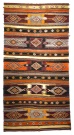 R7871 Vintage Turkish Kilim Rugs London UK