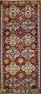 R7863 Vintage Turkish Kilim Rugs UK