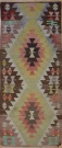 R7185 Vintage Turkish Kilim Runner