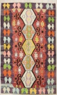 R8730 Vintage Turkish Koprubasi Kilim Rugs