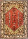 R6786 Vintage Turkish Kula Carpet