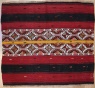 F572 Vintage Turkish Toros Cicim Rug