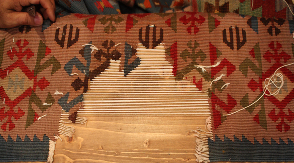 kilim rug repairs