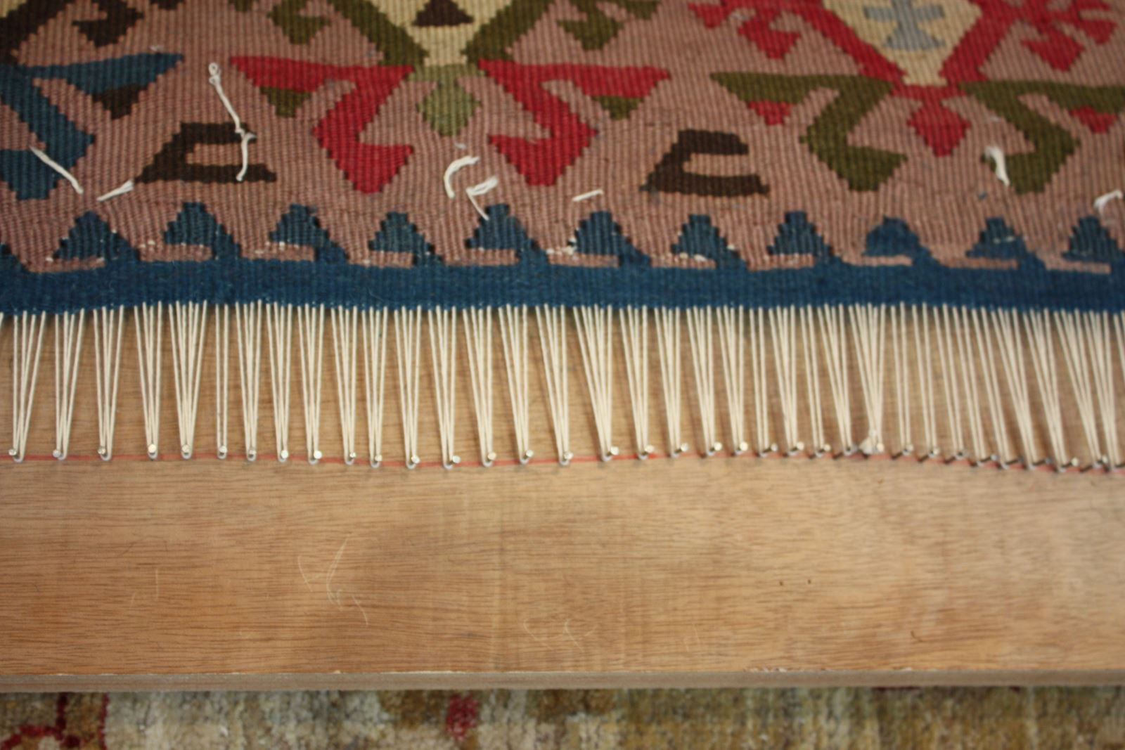 Kilim Rug Fringe Repairs