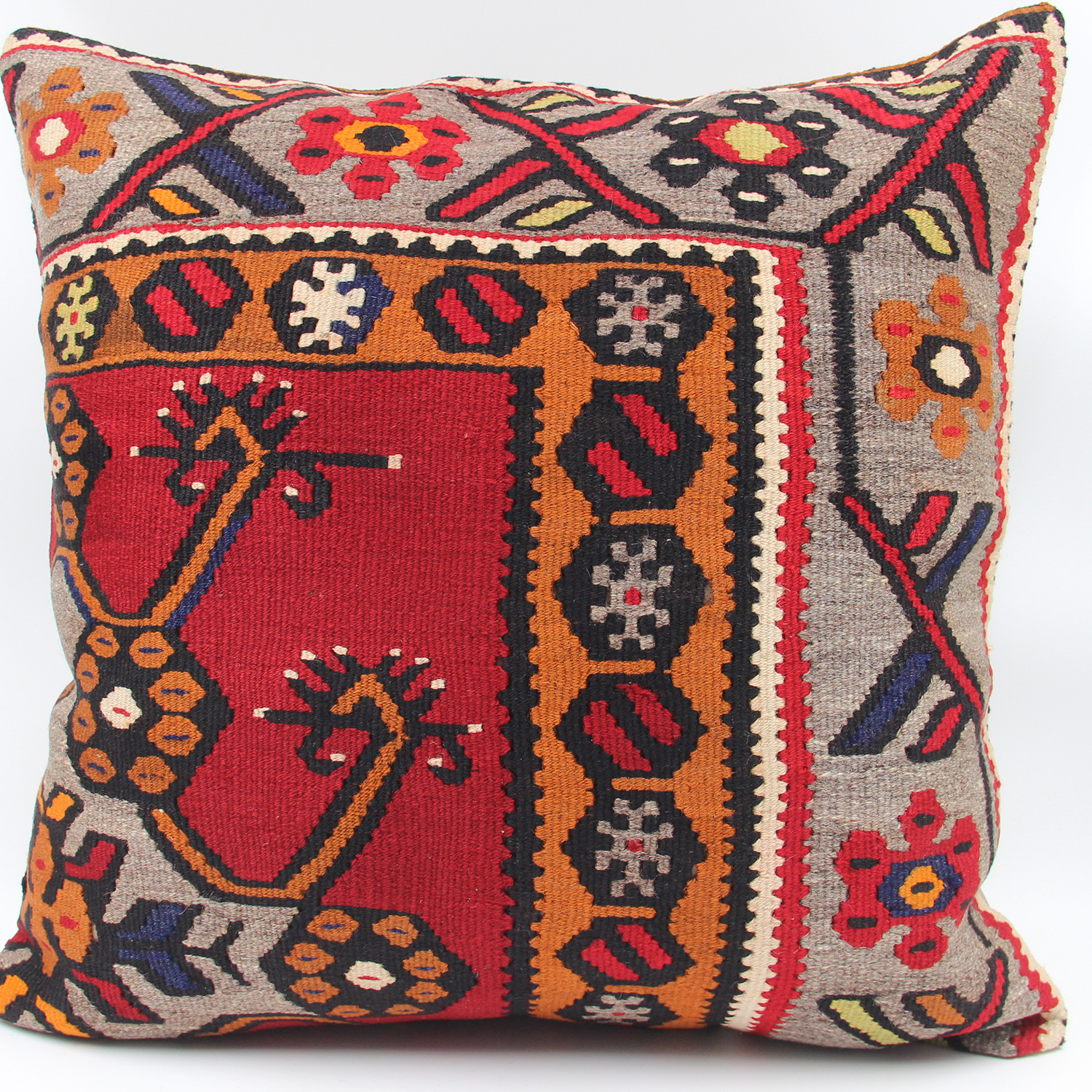 Large Kilim Cushion Cover Turkish Pillows Rug Store London 5313