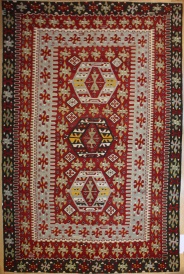 Beautiful Antique Turkish Kilim Rug R8029