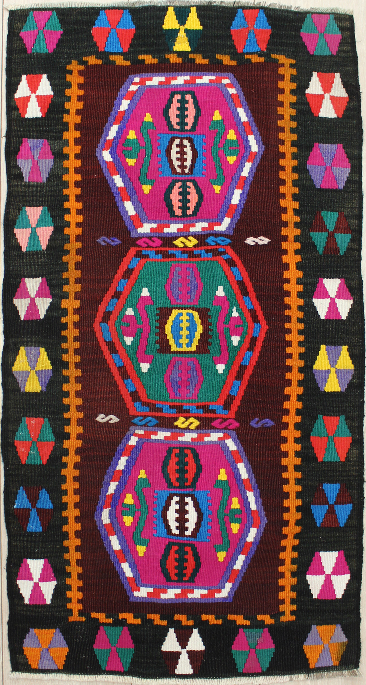 Vintage Kelim Rugs | Turkish Kilim Rugs London- 1617