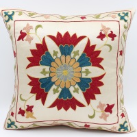 Silk Suzani Pillow Covers